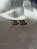 Crystal Pearl Studs.