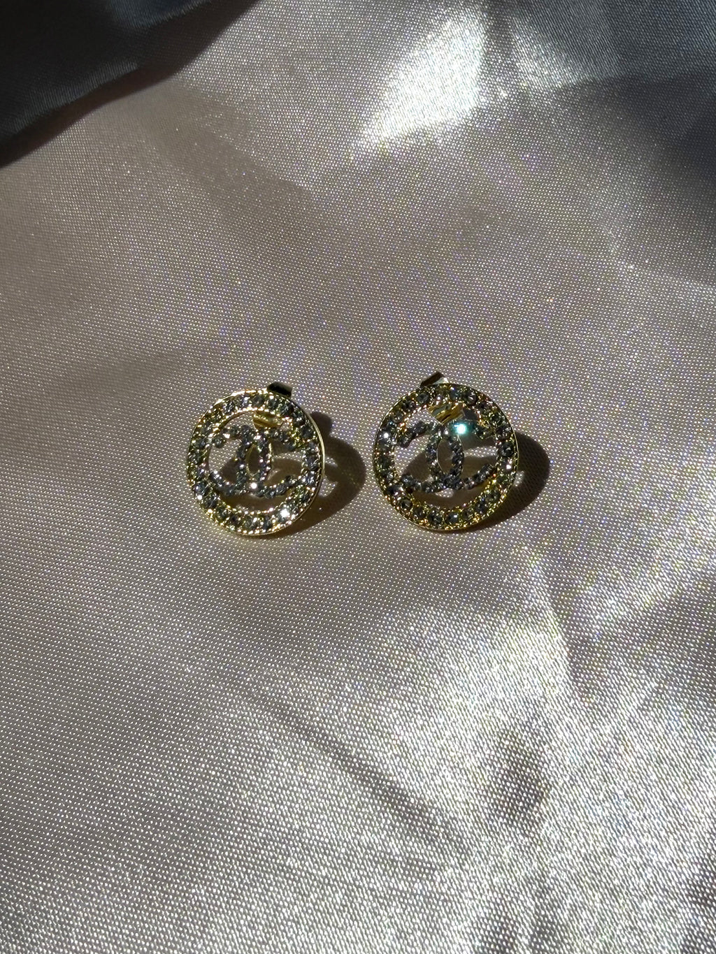 Golden Halo Studs.
