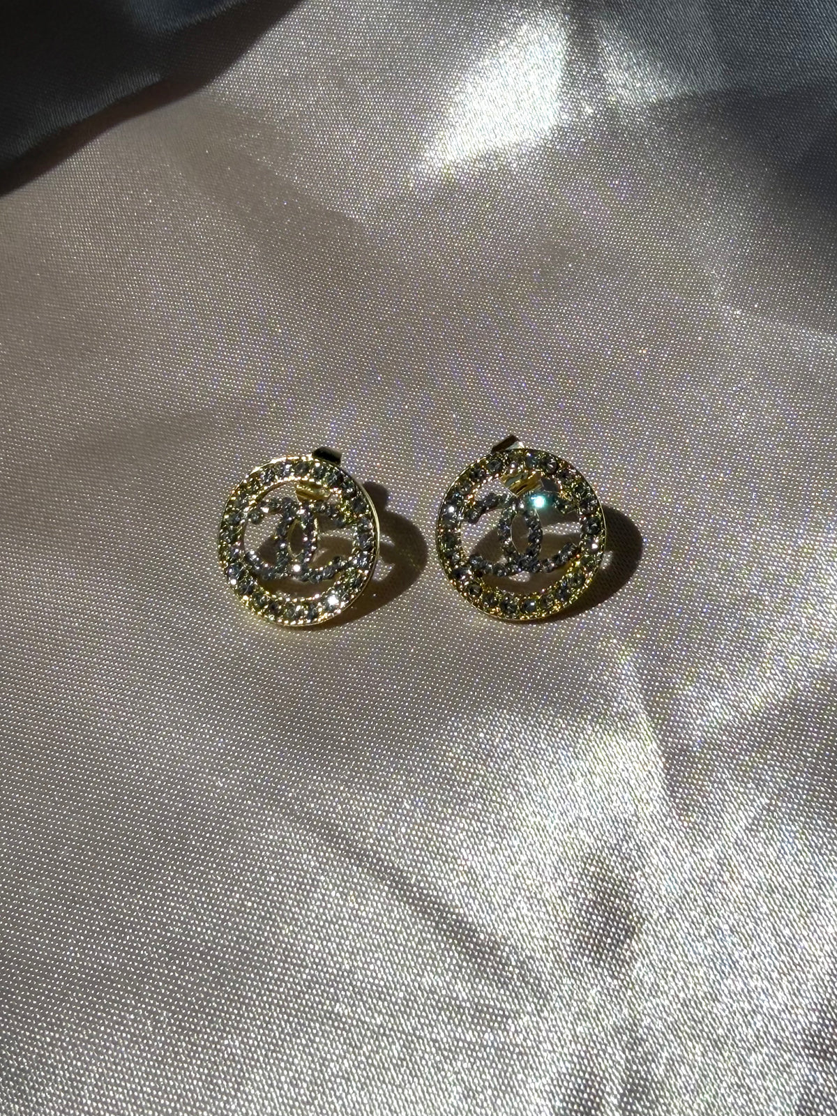 Golden Halo Studs.