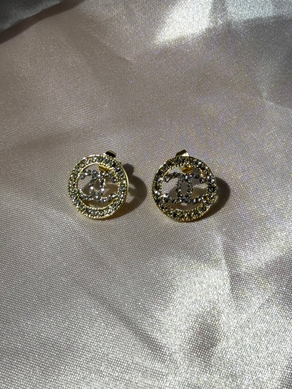 Golden Halo Studs.