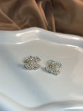 Bridal earrings.